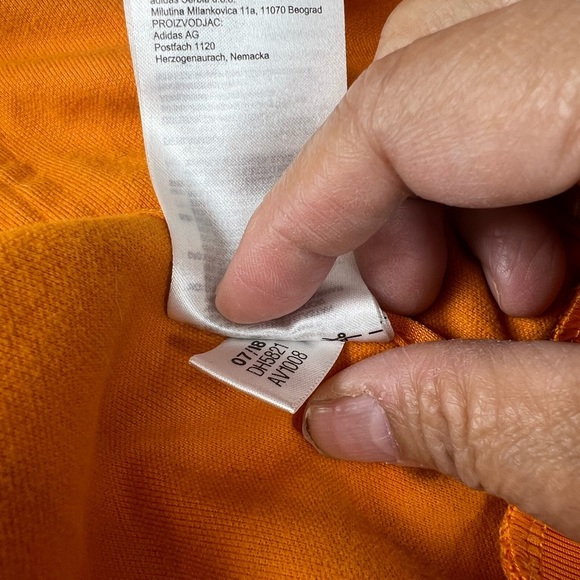 adidas Iriginal Orange Track Jacket (Unisex) Small - Picture 4 of 12